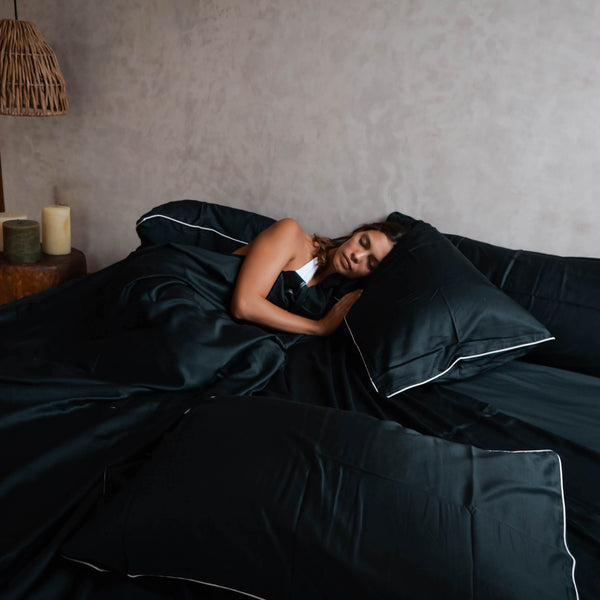 The BRISA Over-Sized Autumn Eucalyptus Bedding Set