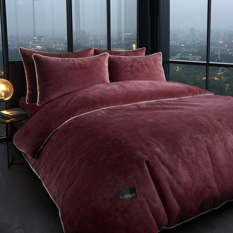 Kefalonia Autumn Velvet Bedding Set